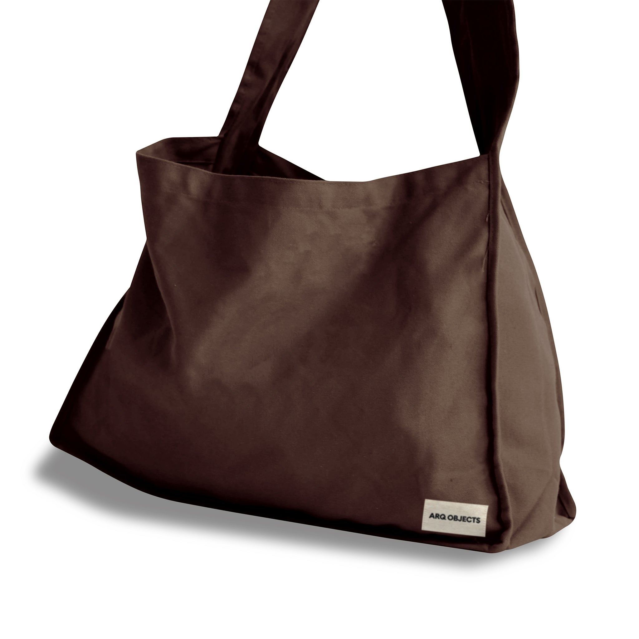 The Sherpa wide strap Crossbody Bag Brown